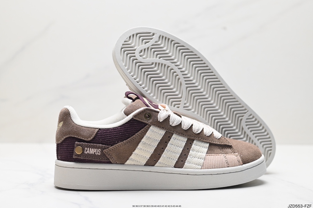 140 Adidas Originals Campus 00s 学院系列 面包风经典复古低帮百搭休闲运动板鞋 IF4339