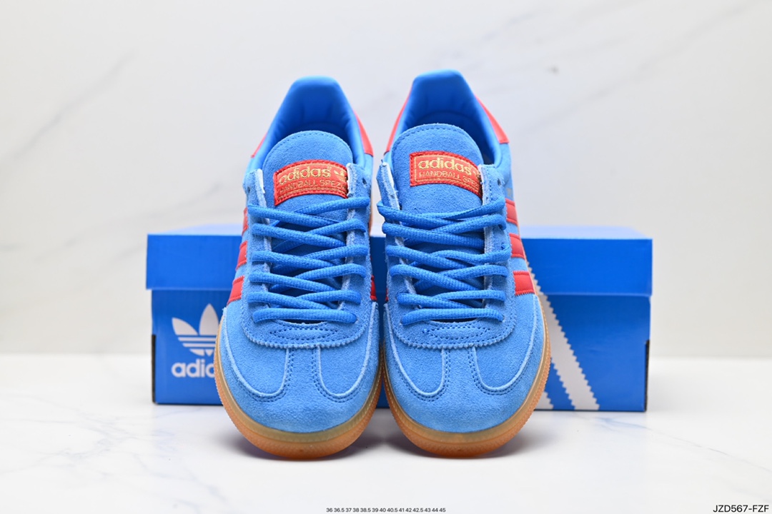 140 SHUKYU x E-WAX x 阿迪达斯/Adidas Handball Spezial”Brown“手球闲鞋 FX5675