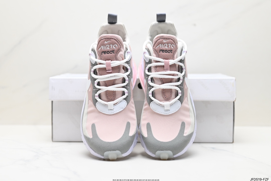 160 Air Max 270 React 黑白绿 CI3899-101