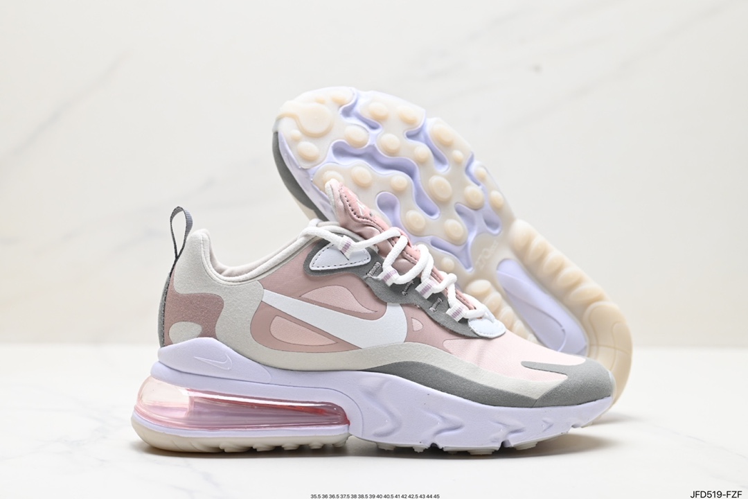 160 Air Max 270 React 黑白绿 CI3899-101