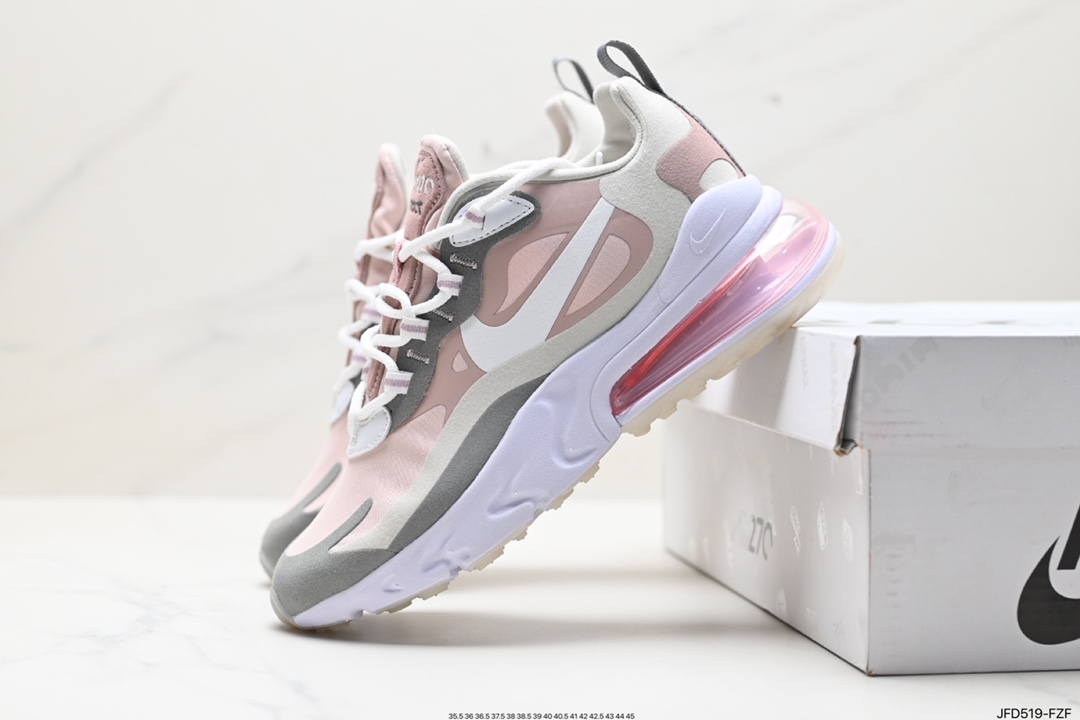 160 Air Max 270 React 黑白绿 CI3899-101