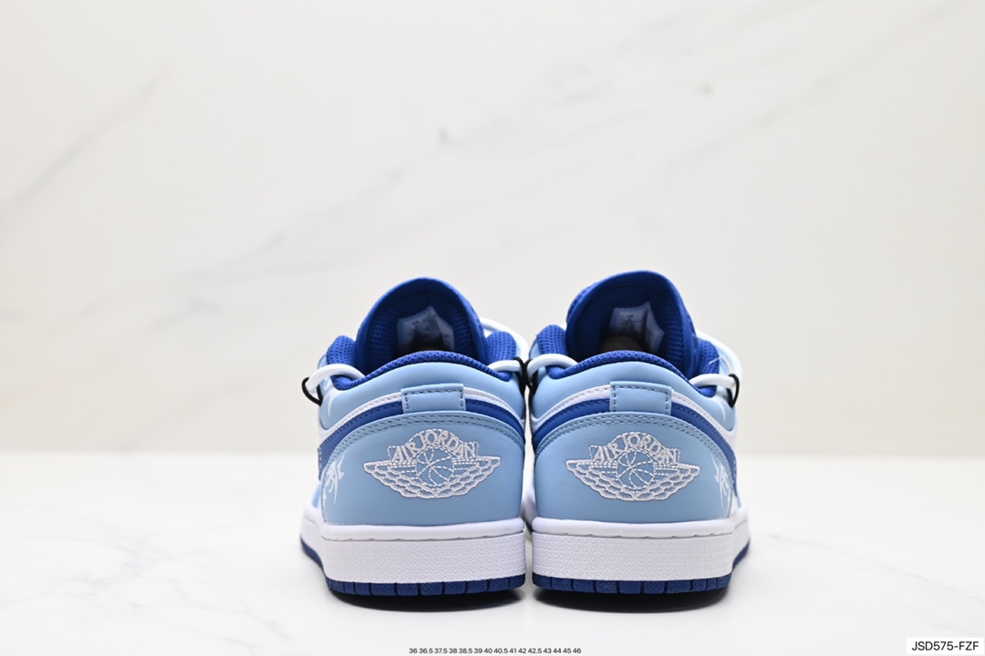 200 Nike Air Jordan 1 Low 黑粉 553558-414