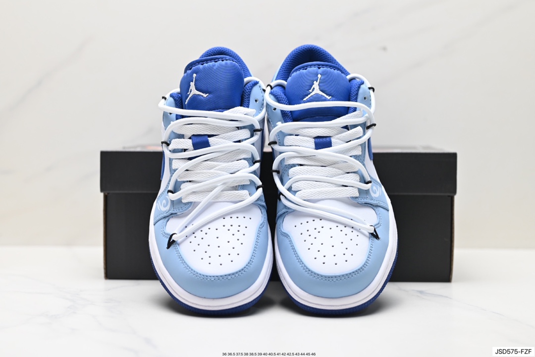 200 Nike Air Jordan 1 Low 黑粉 553558-414