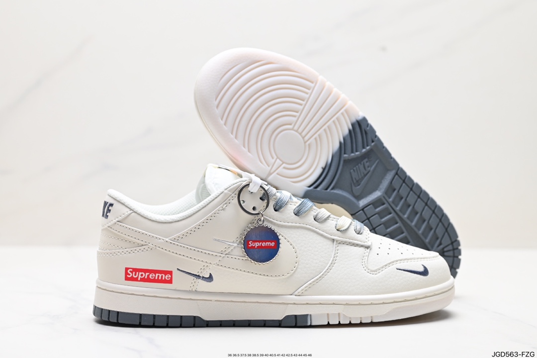 180 Nike SB Dunk Low Supreme联名 BB8675-105