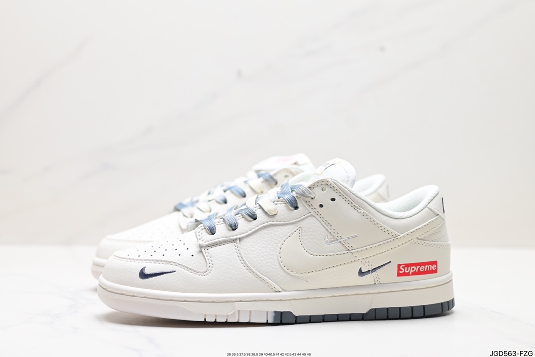 180 Nike SB Dunk Low Supreme联名 BB8675-105