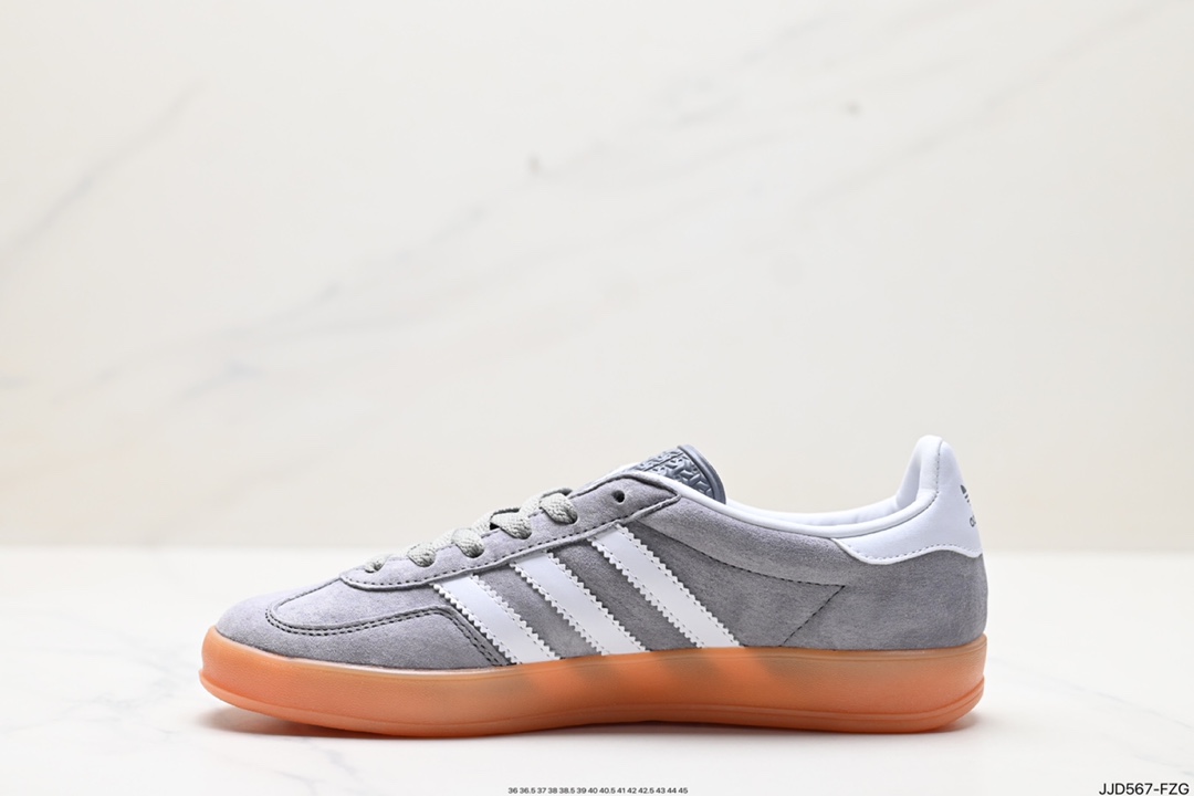 130 adidas Originals Gazelle INdoor 三叶草休闲防滑耐磨低帮板鞋 ID0978