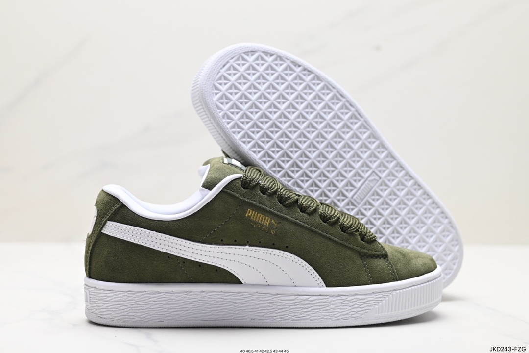 160 Puma Suede XL复古单品 彪马 防滑耐磨低帮德训板鞋 395205-13