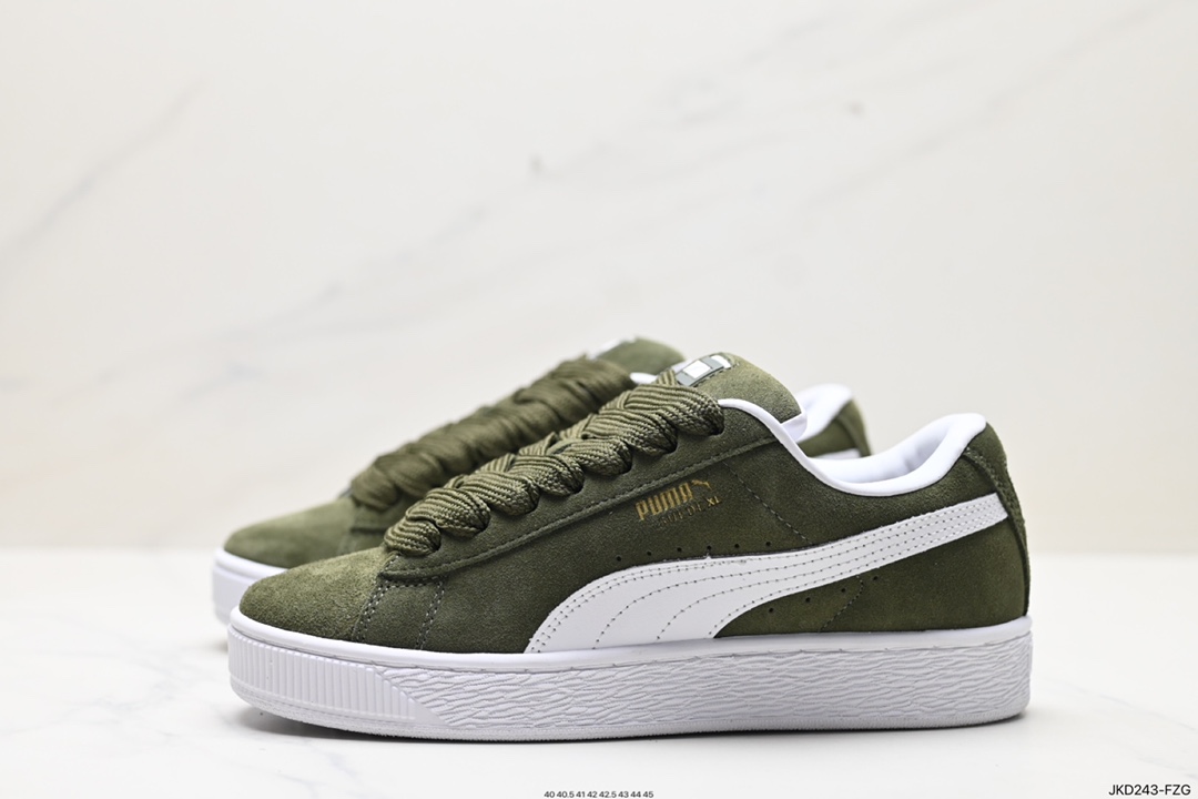 160 Puma Suede XL复古单品 彪马 防滑耐磨低帮德训板鞋 395205-13