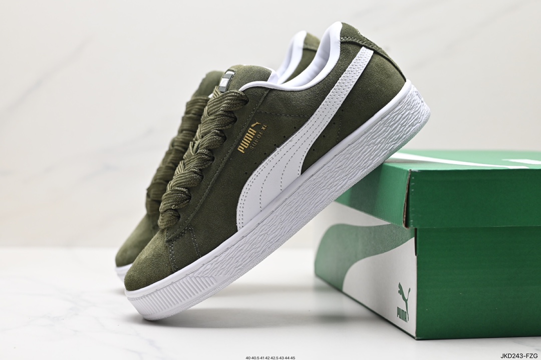 160 Puma Suede XL复古单品 彪马 防滑耐磨低帮德训板鞋 395205-13