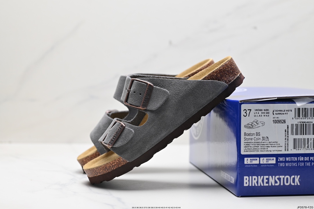 170 勃肯Birkenstock Boston Suede Shearling 波士顿系列士夏季凉鞋 1009526