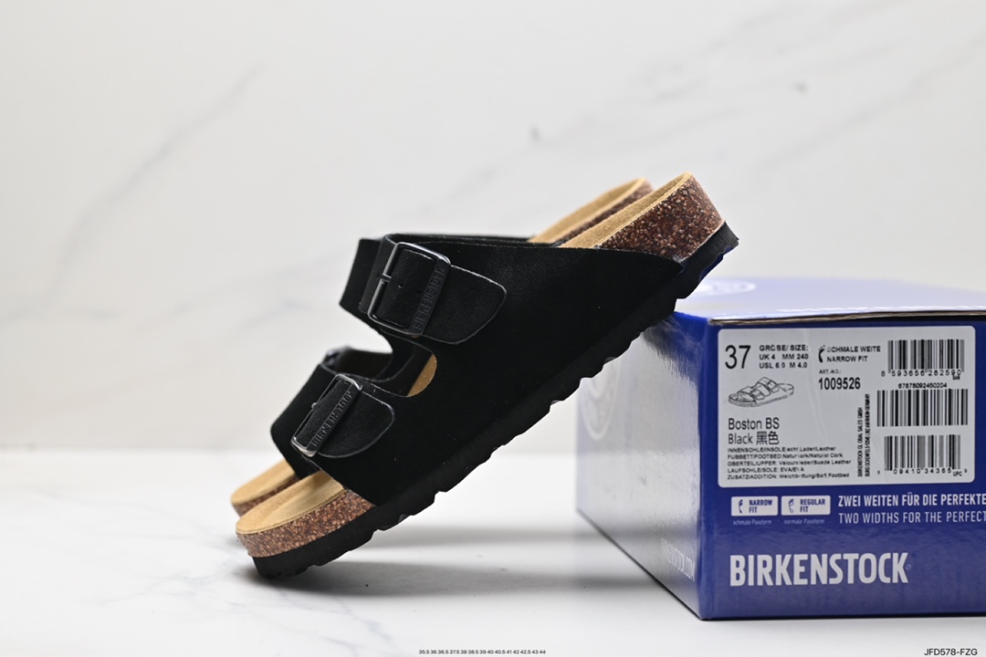 170 勃肯Birkenstock Boston Suede Shearling 波士顿系列士夏季凉鞋 1009526