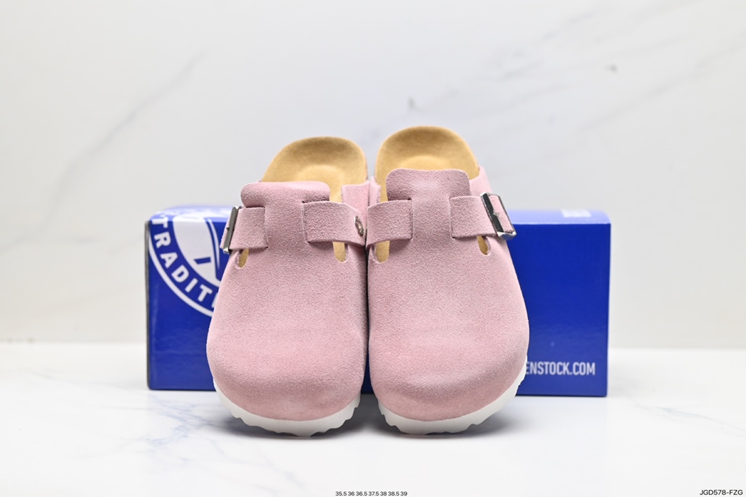 180 勃肯Birkenstock Boston Suede Shearling 波士休闲鞋 0560771