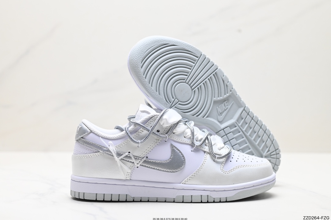 250 耐克Nike SB Dunk Low”Milk White/Pink/Smile“扣篮板鞋 DH9765-102