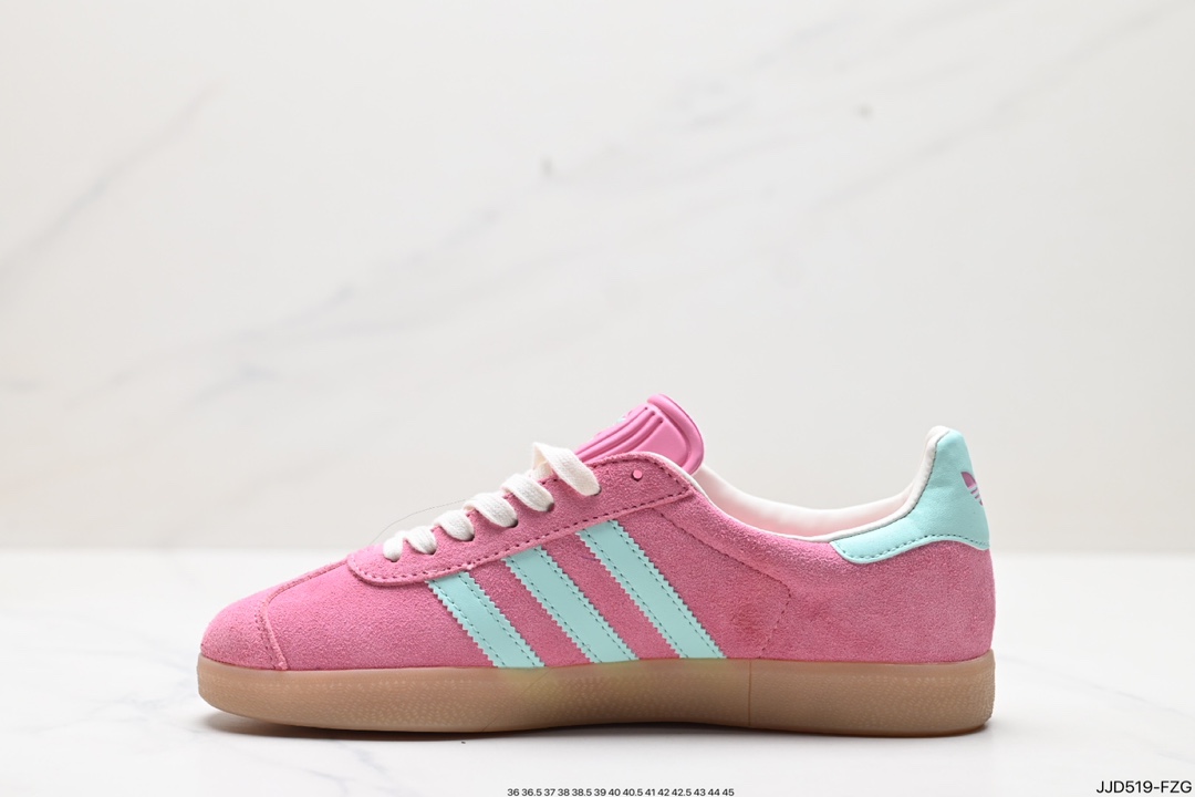 130 adidas Originals Gazelle INdoor 三叶草休闲防滑耐磨低帮板鞋  IH5015