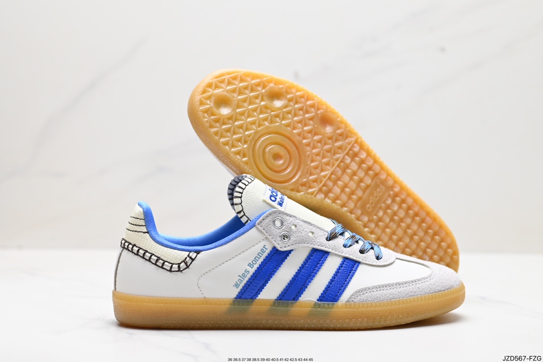 140 阿迪达斯三叶草Adidas Originals Samba Vegan OG”SPD”桑巴舞板鞋 IH7756