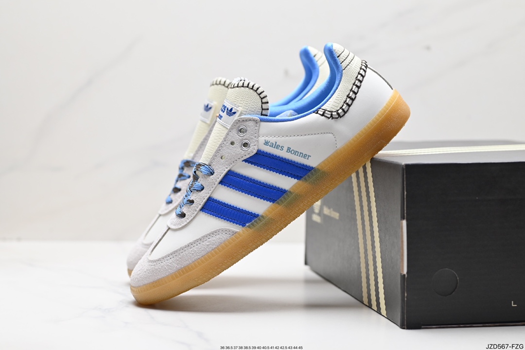 140 阿迪达斯三叶草Adidas Originals Samba Vegan OG”SPD”桑巴舞板鞋 IH7756