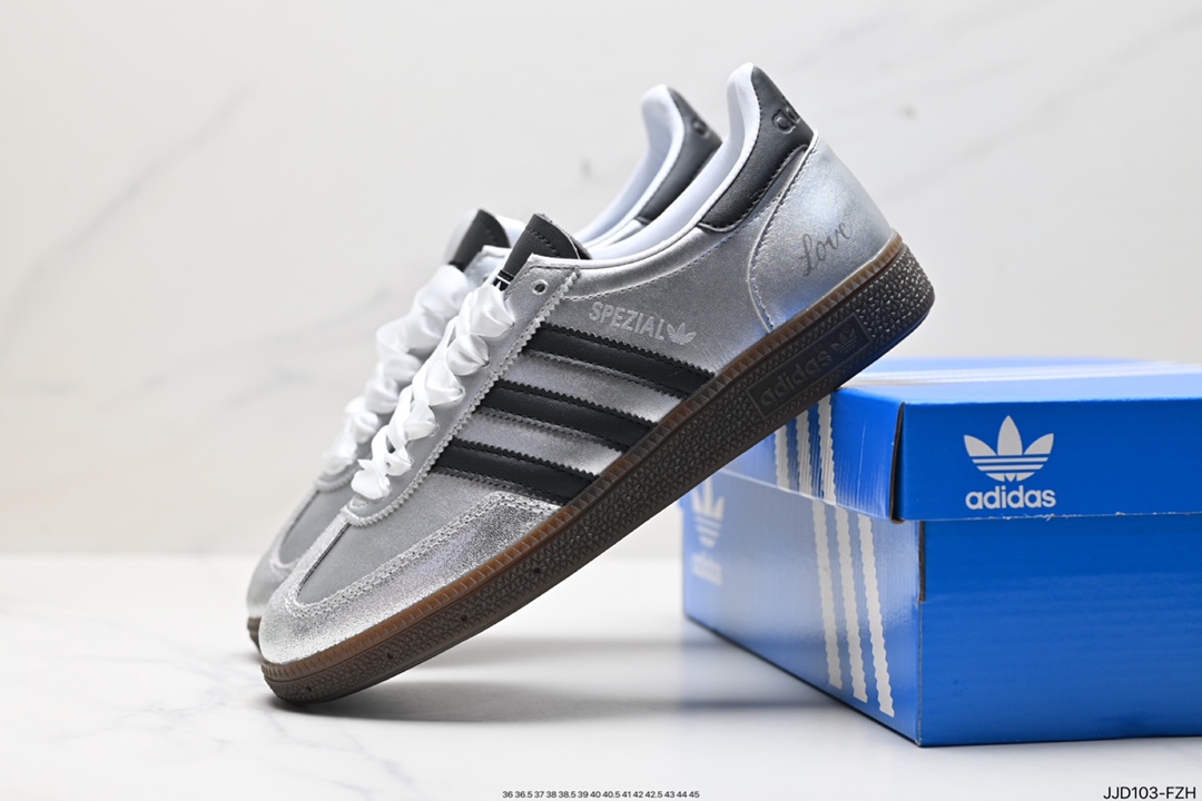 130 阿迪达斯Adidas Originals Handball SPEZIAL 手球运动员系列百搭休闲运动板鞋 IE3403