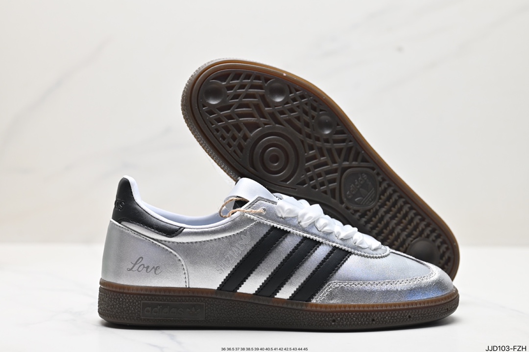 130 阿迪达斯Adidas Originals Handball SPEZIAL 手球运动员系列百搭休闲运动板鞋 IE3403