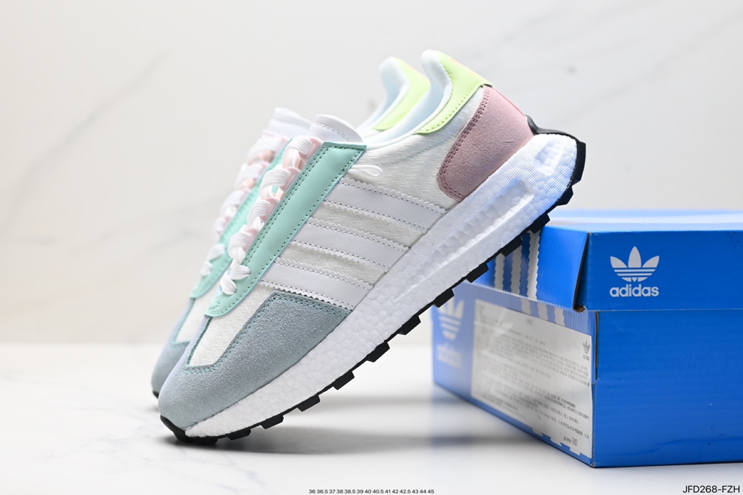 170 阿迪达斯adidas Racing E5 Boost Prototype 速度轻盈复古系列 ID6259