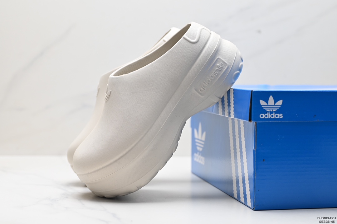 90 厨师拖鞋 adidas Originals AdiFOM Stan Smith Mule 运动凉鞋穆勒厨师鞋 IE7050