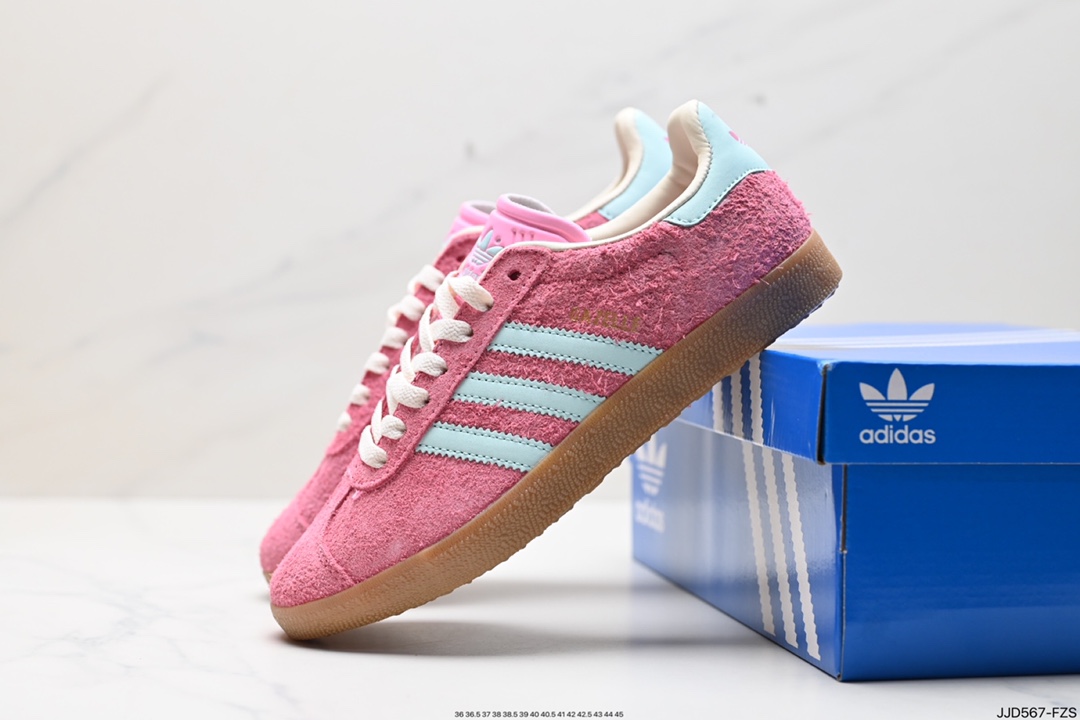 adidas Originals Gazelle INdoor clover casual non-slip wear-resistant low-top sneakers IH5015