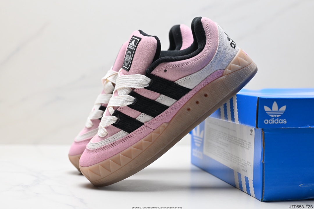 140 Adidas Adimatic Low 马蒂奇系列低帮 复古鲨鱼面包鞋运动休闲滑板板鞋 IF4346