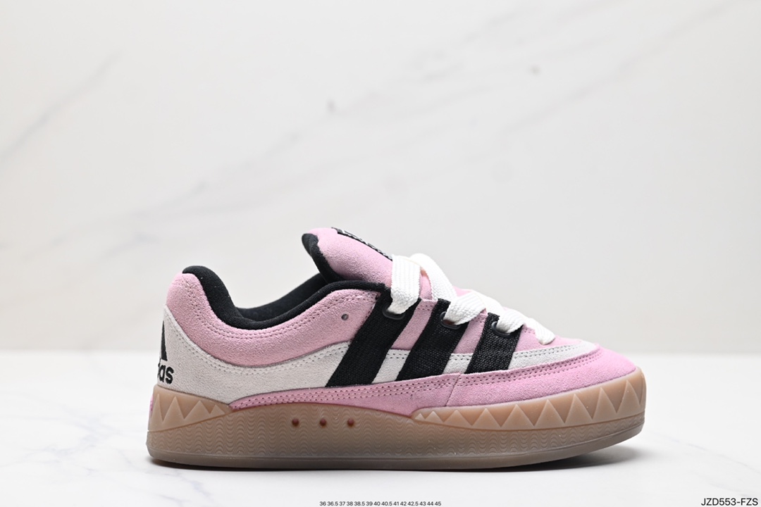 140 Adidas Adimatic Low 马蒂奇系列低帮 复古鲨鱼面包鞋运动休闲滑板板鞋 IF4346