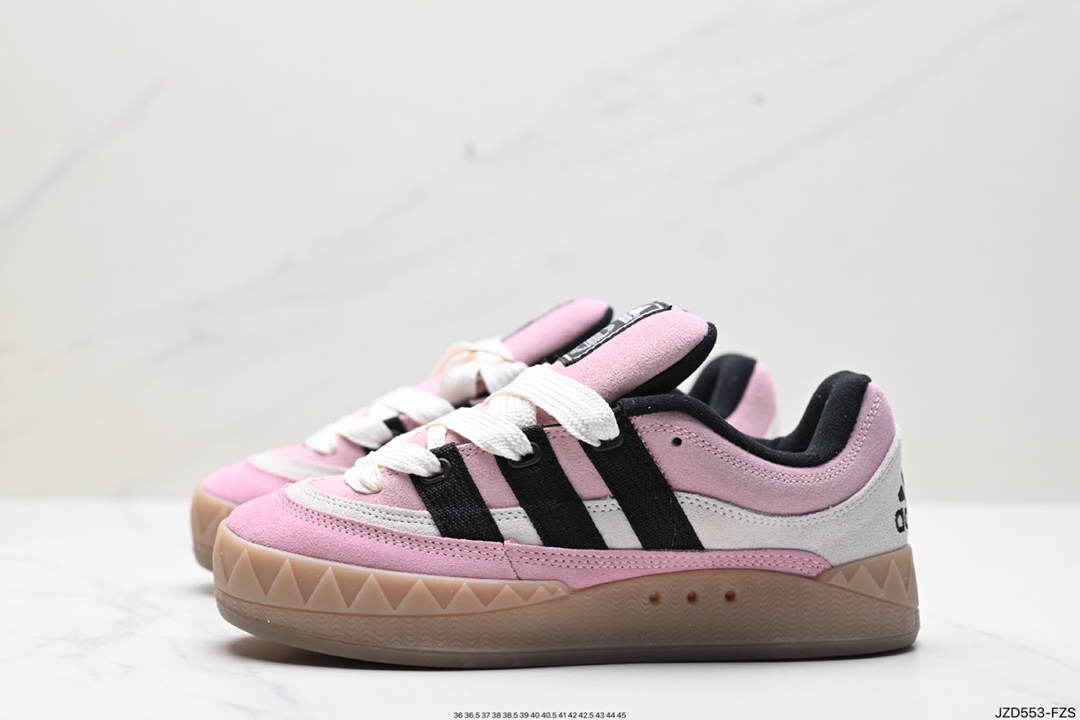 140 Adidas Adimatic Low 马蒂奇系列低帮 复古鲨鱼面包鞋运动休闲滑板板鞋 IF4346