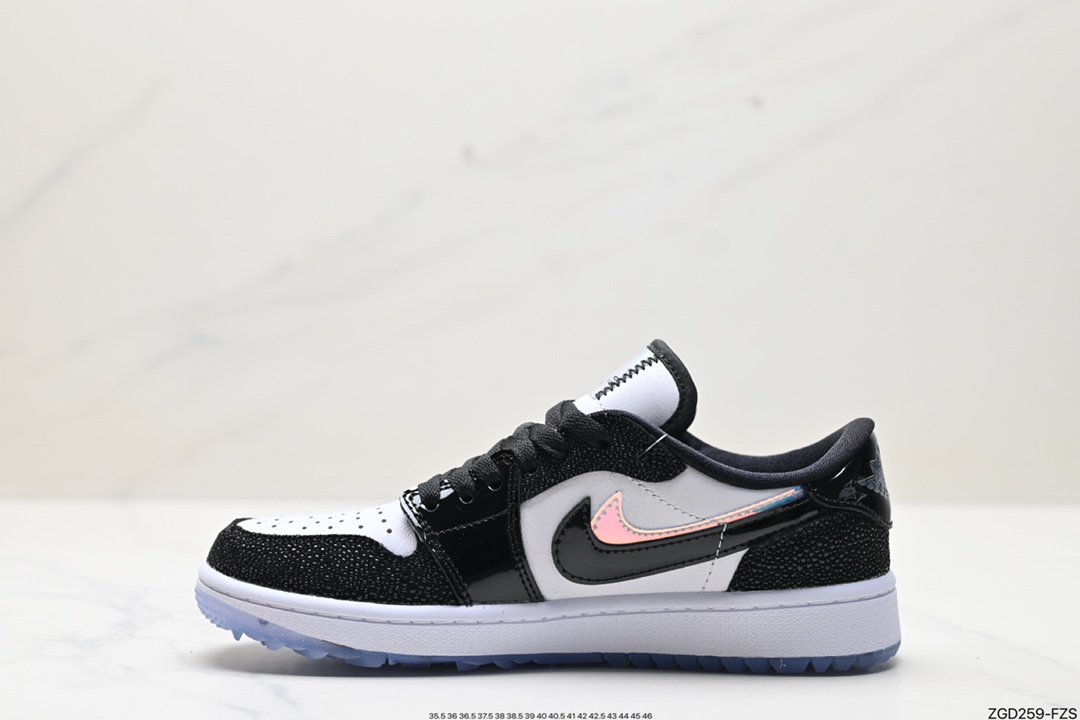 Air Jordan 1 Low Golf Patent Leather Panda FZ4159-100
