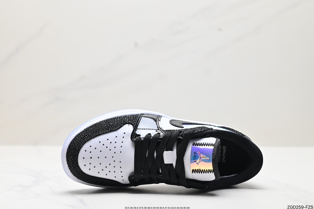 Air Jordan 1 Low Golf Patent Leather Panda FZ4159-100