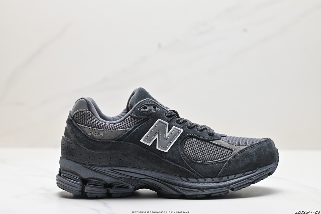 250 新百伦New Balance 2002R Gore-Tex”Castlerock“系列复古老爹风休闲运动慢跑鞋“元祖深灰深蓝防水” M2002RBV