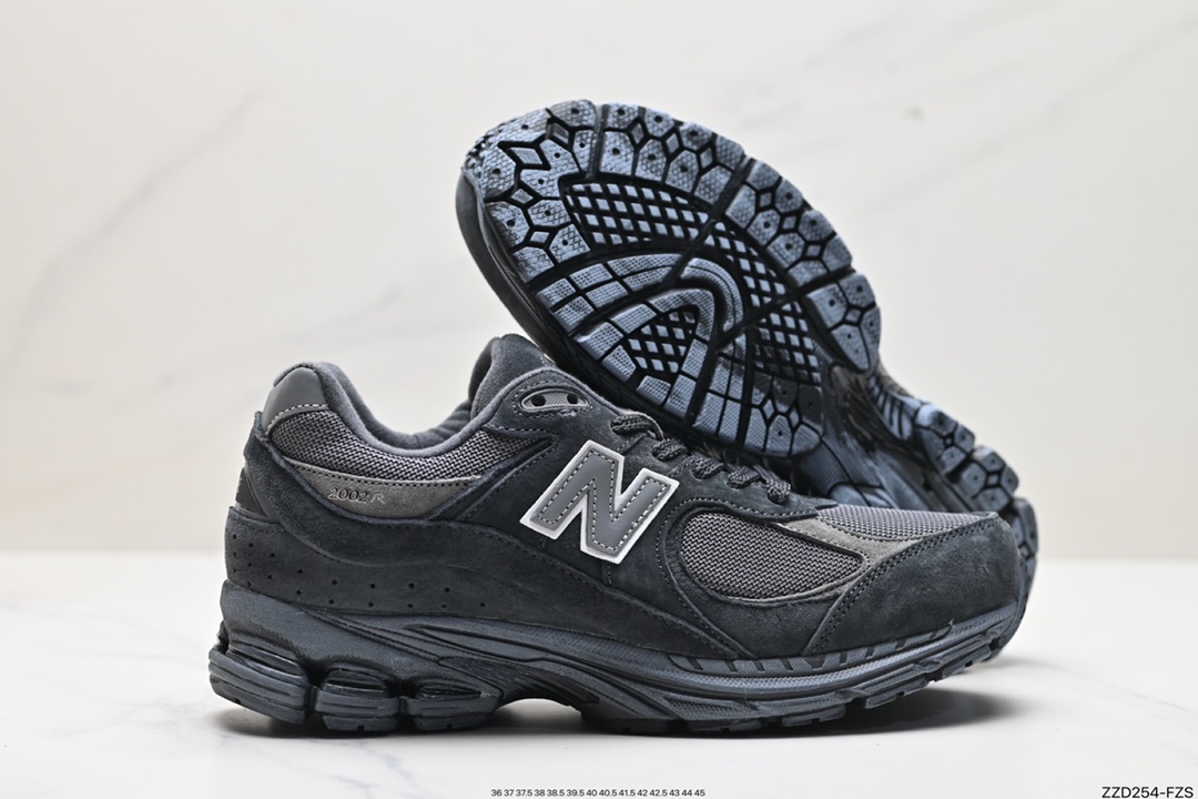 250 新百伦New Balance 2002R Gore-Tex”Castlerock“系列复古老爹风休闲运动慢跑鞋“元祖深灰深蓝防水” M2002RBV