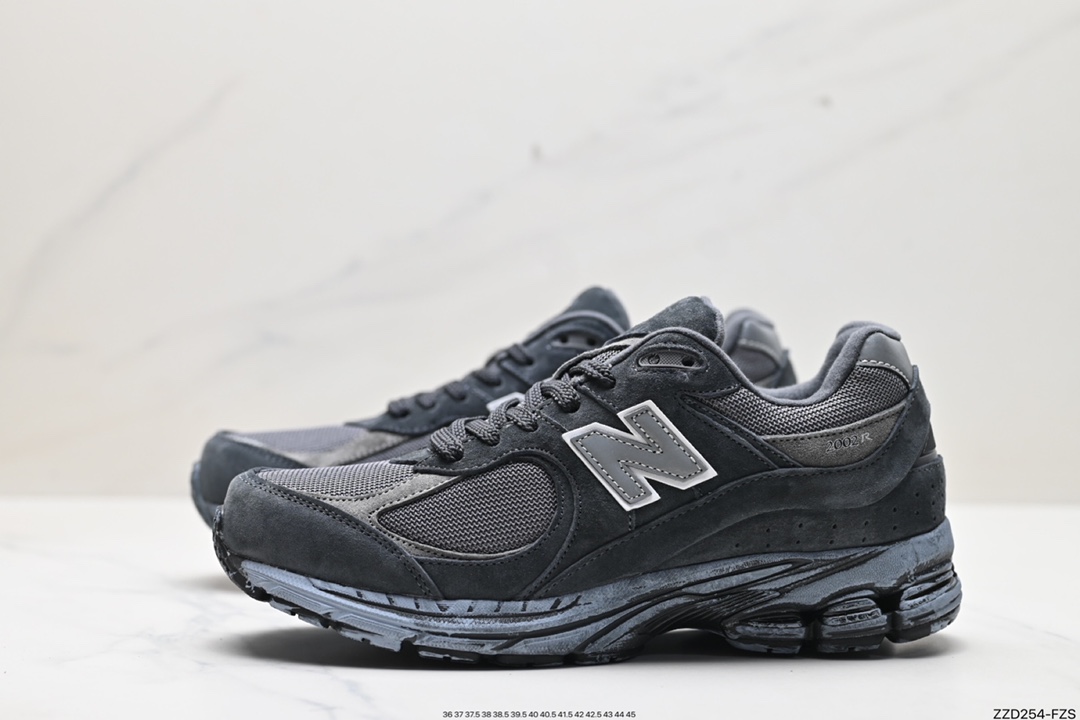 250 新百伦New Balance 2002R Gore-Tex”Castlerock“系列复古老爹风休闲运动慢跑鞋“元祖深灰深蓝防水” M2002RBV