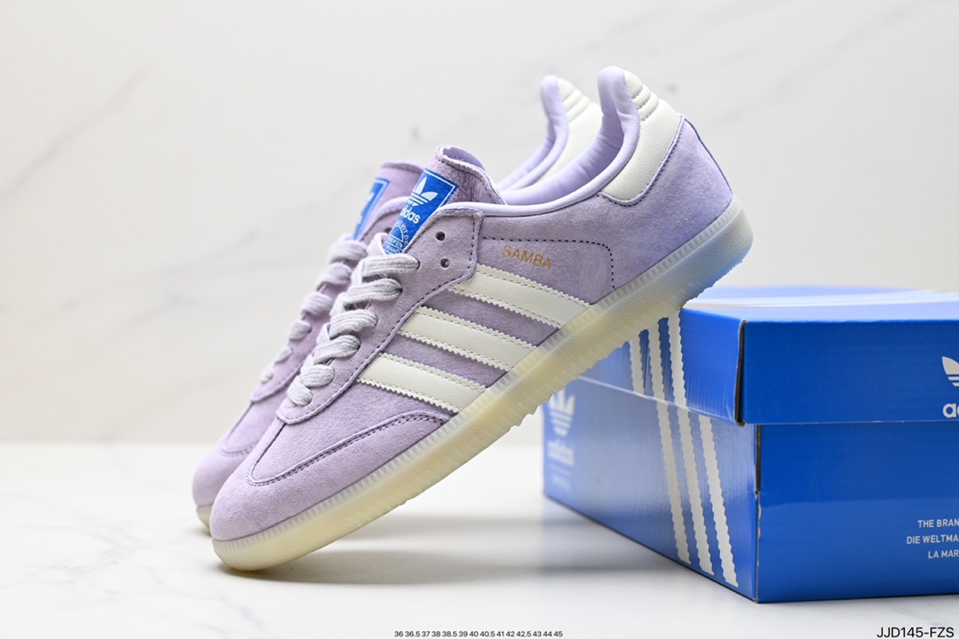 Ad Originals Gazelle Indoor clover retro casual non-slip wear-resistant low-top shoes lG6176