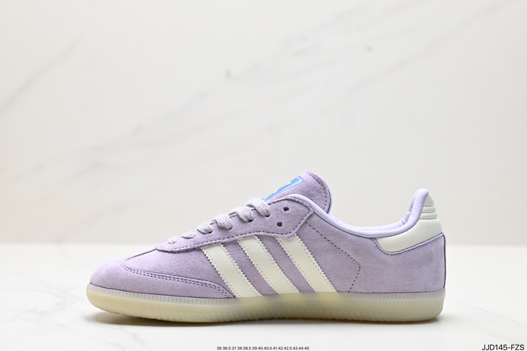 Ad Originals Gazelle Indoor clover retro casual non-slip wear-resistant low-top shoes lG6176