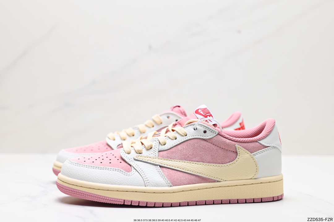 AJ1 Travis Scott x Air Jordan 1 ” Reverse Mocha ” AJ1 DM7866-600