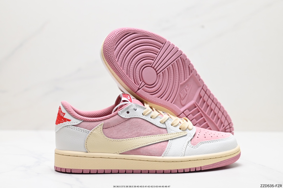 AJ1 Travis Scott x Air Jordan 1 ” Reverse Mocha ” AJ1 DM7866-600