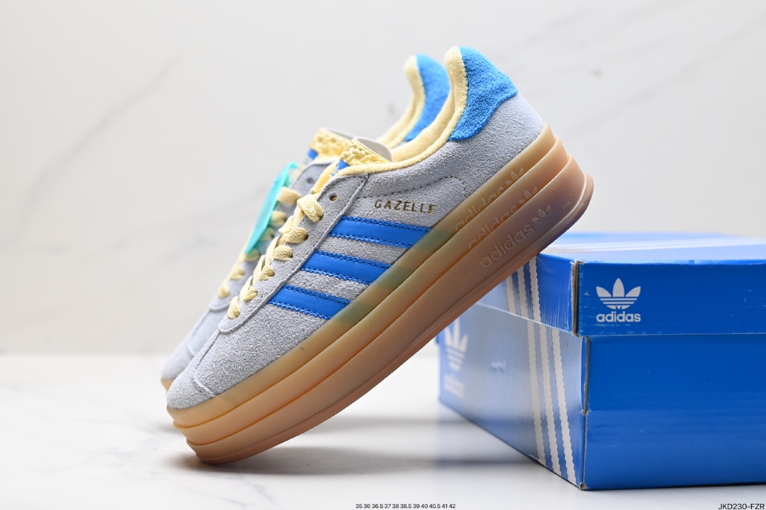 Adidas Originals Gazelle Bold W antelope platform sneakers IE0428