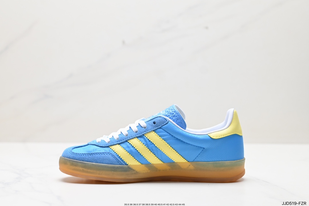adidas Originals Gazelle INdoor clover casual non-slip wear-resistant low-top sneakers IE2960