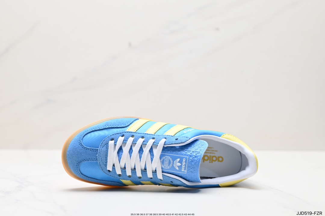 adidas Originals Gazelle INdoor clover casual non-slip wear-resistant low-top sneakers IE2960