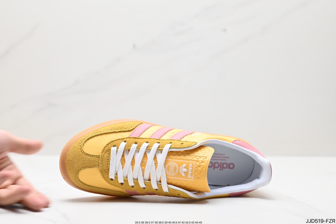 Adidas Originals Gazelle Indoor clover retro non-slip wear-resistant low-top sneakers IE2959