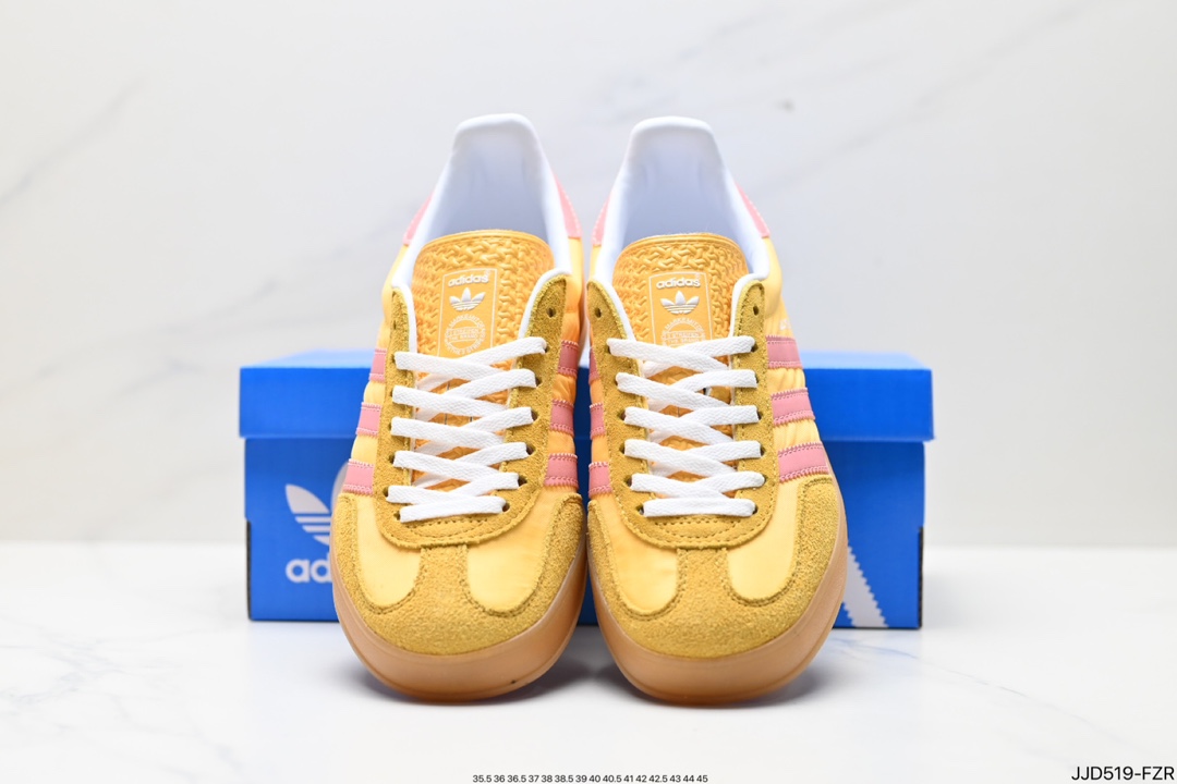 Adidas Originals Gazelle Indoor clover retro non-slip wear-resistant low-top sneakers IE2959