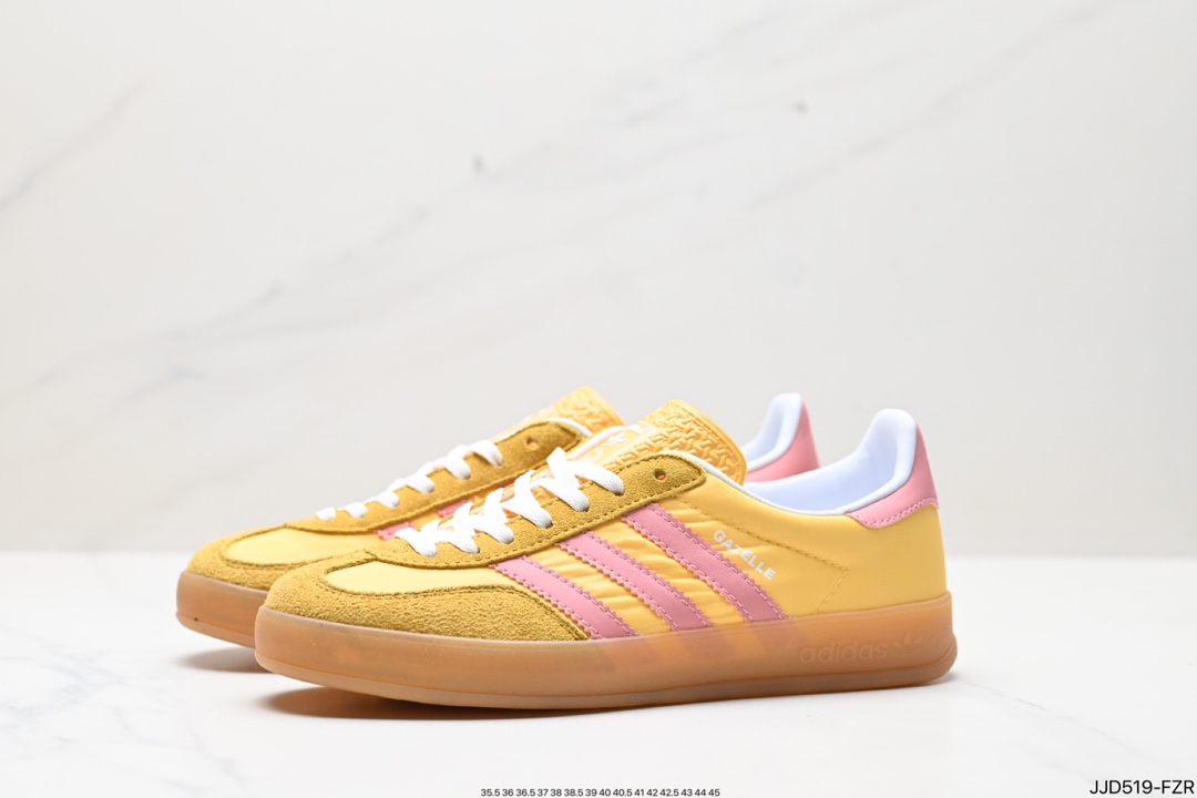 Adidas Originals Gazelle Indoor clover retro non-slip wear-resistant low-top sneakers IE2959