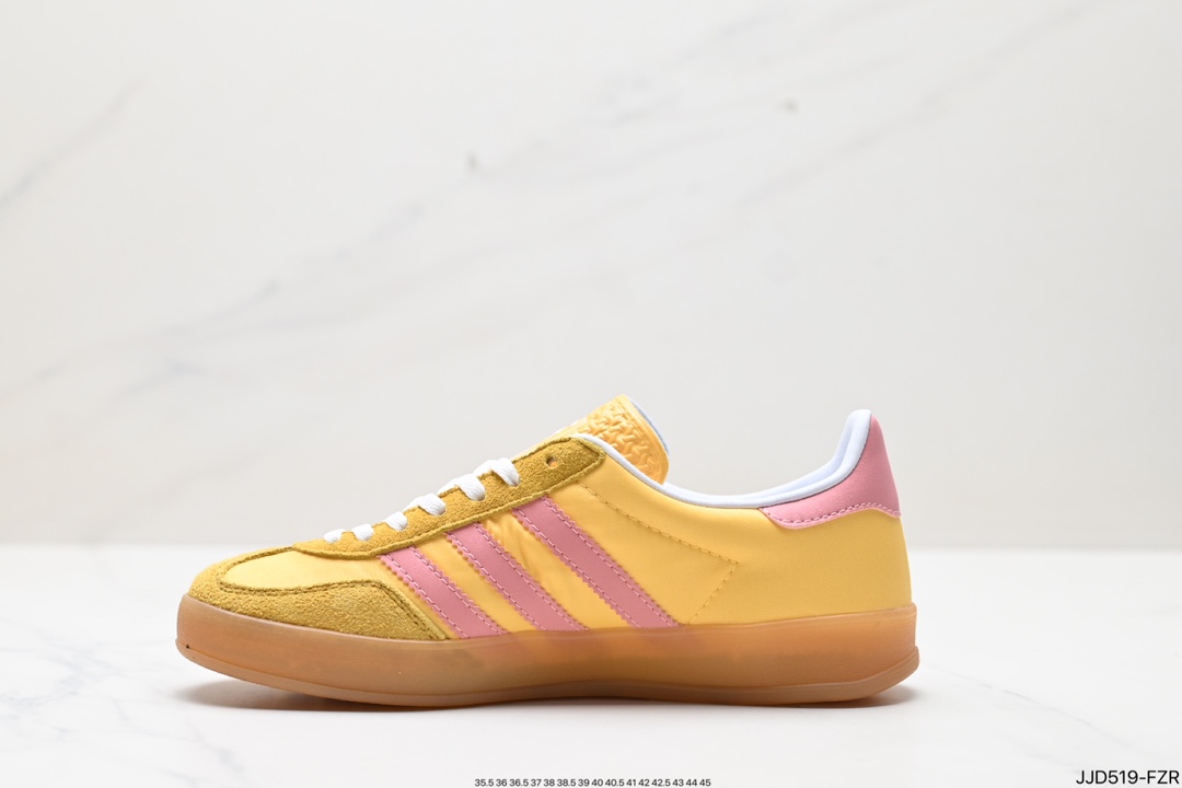 Adidas Originals Gazelle Indoor clover retro non-slip wear-resistant low-top sneakers IE2959