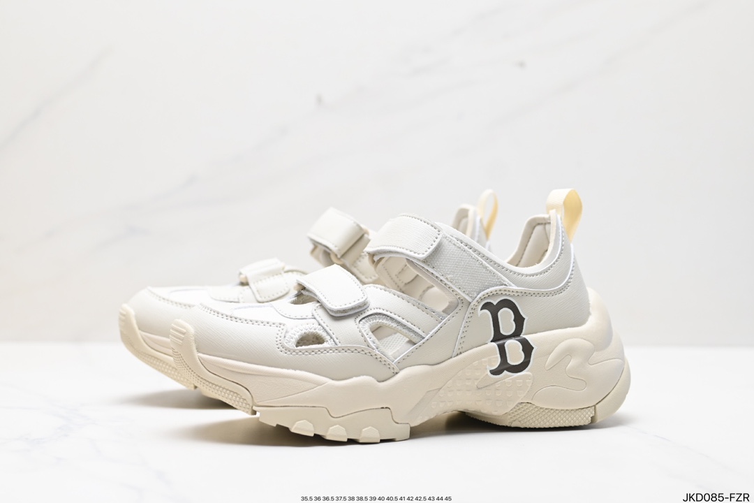 160 Korea韩国限定发售NY美国榄球洋基队限定 x MLB Big Ball Chunky Mesh 厚底慢跑鞋 3ASDCH143