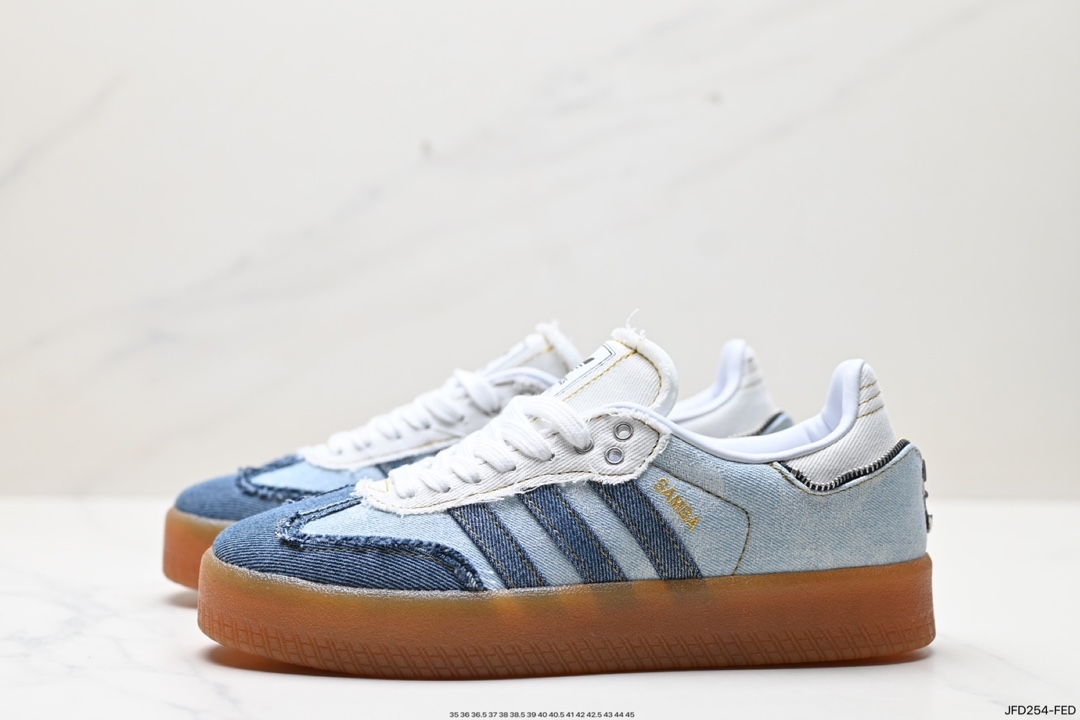 Adidas SAMBA KITH CLARKS casual shoes German training shoes retro board shoes classic sports shoes ll0001