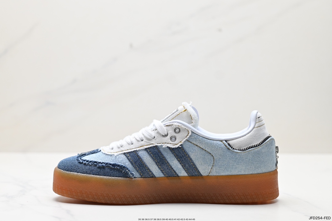 Adidas SAMBA KITH CLARKS casual shoes German training shoes retro board shoes classic sports shoes ll0001