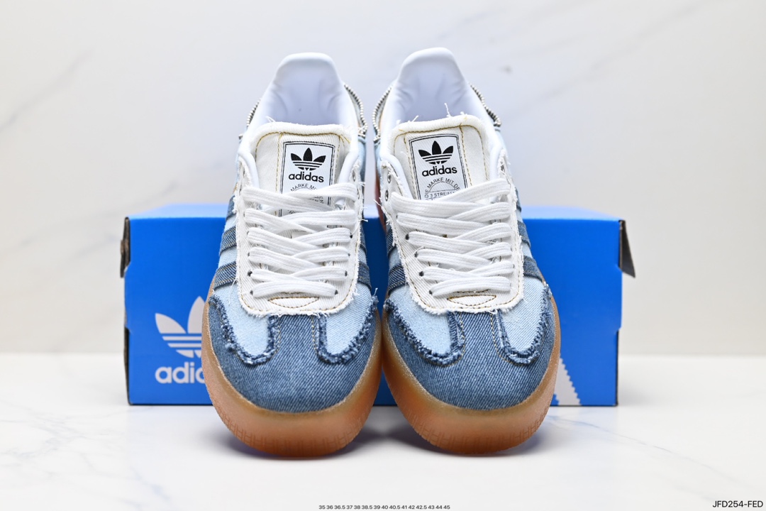 Adidas SAMBA KITH CLARKS casual shoes German training shoes retro board shoes classic sports shoes ll0001