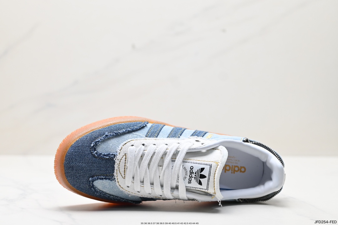 Adidas SAMBA KITH CLARKS casual shoes German training shoes retro board shoes classic sports shoes ll0001