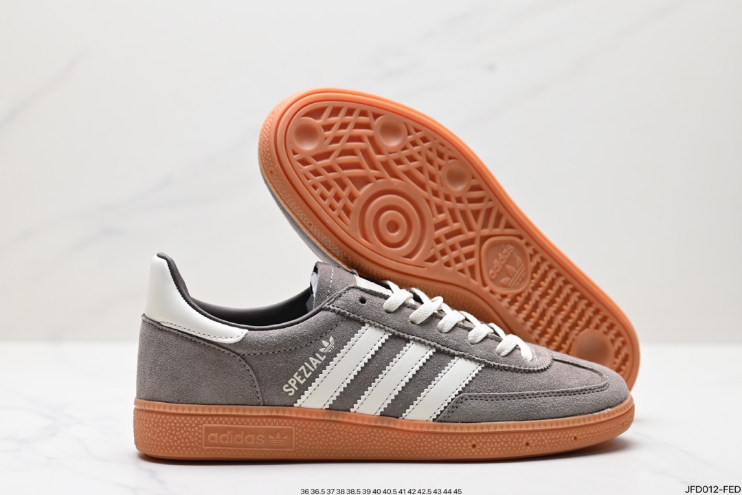 170 Adidas Handball Spezial”Brown”手球运动员系列休闲鞋 lE6490